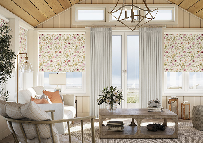 Longmoor, Pink Carnation - Twist&Fit Roller Blind - Image 3